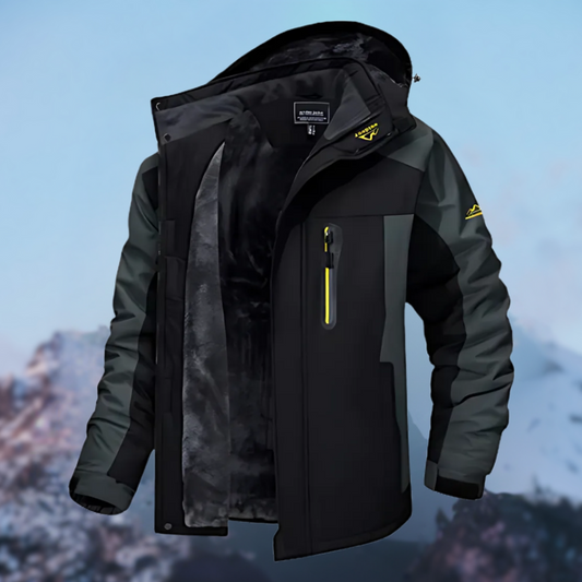 Felix Wasserdichter Winter Mantel mit Kapuze für Herren