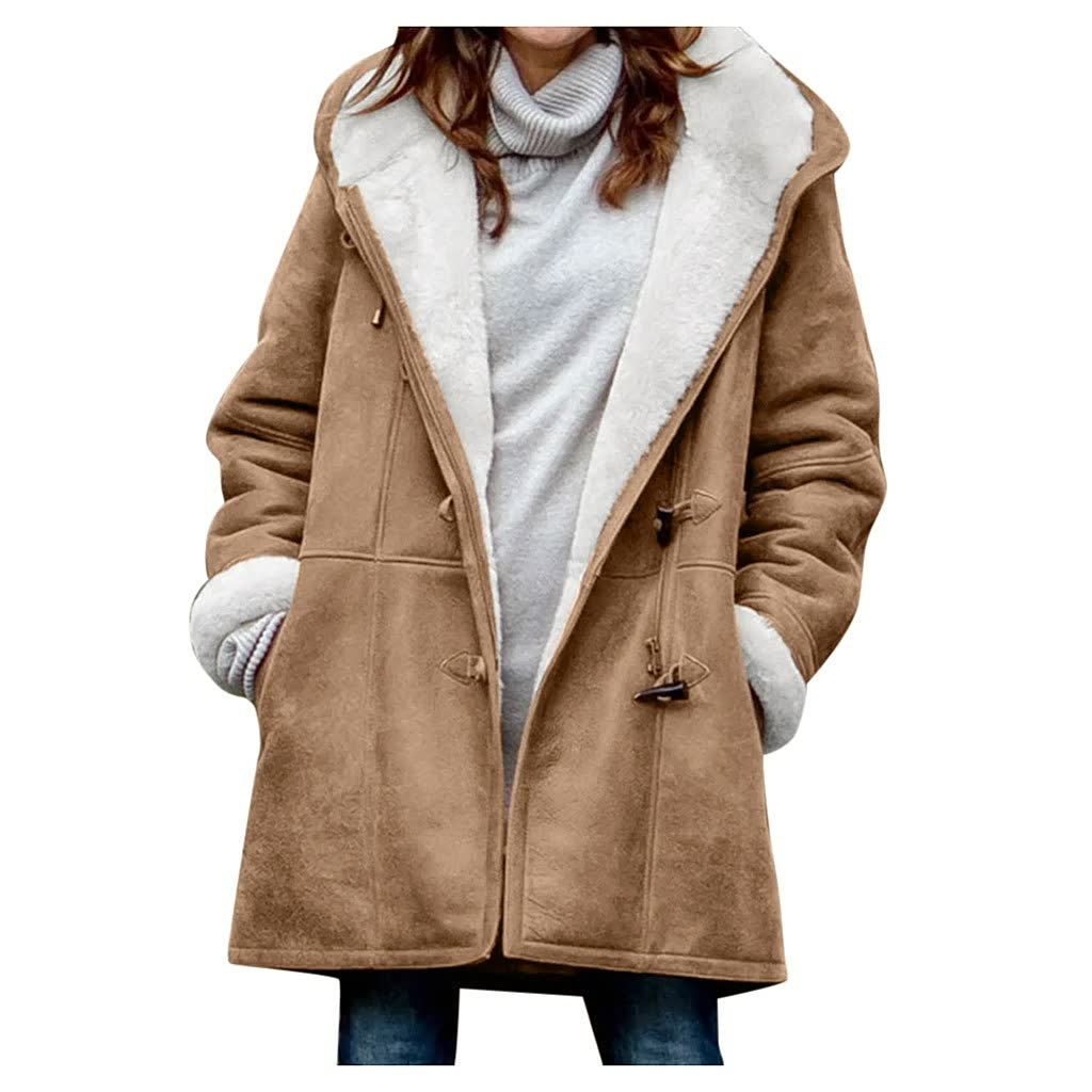 Sterre Wattierter Wintermantel mit Kapuze für Damen