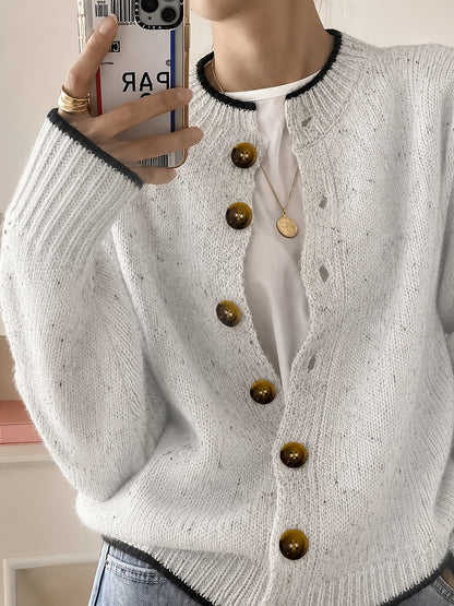 Ellinor | Damen Strickjacke Cardigan