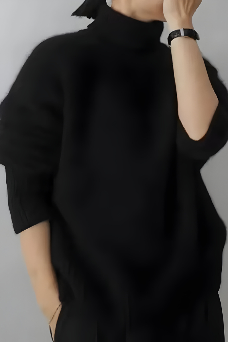 Heidi | Damen Rollkragenpullover mit Feinstrick, Coltrui-Kragen