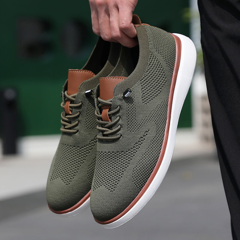 Edmund | Herren Sneaker mit Stehkragen-Design und Blockabsatz