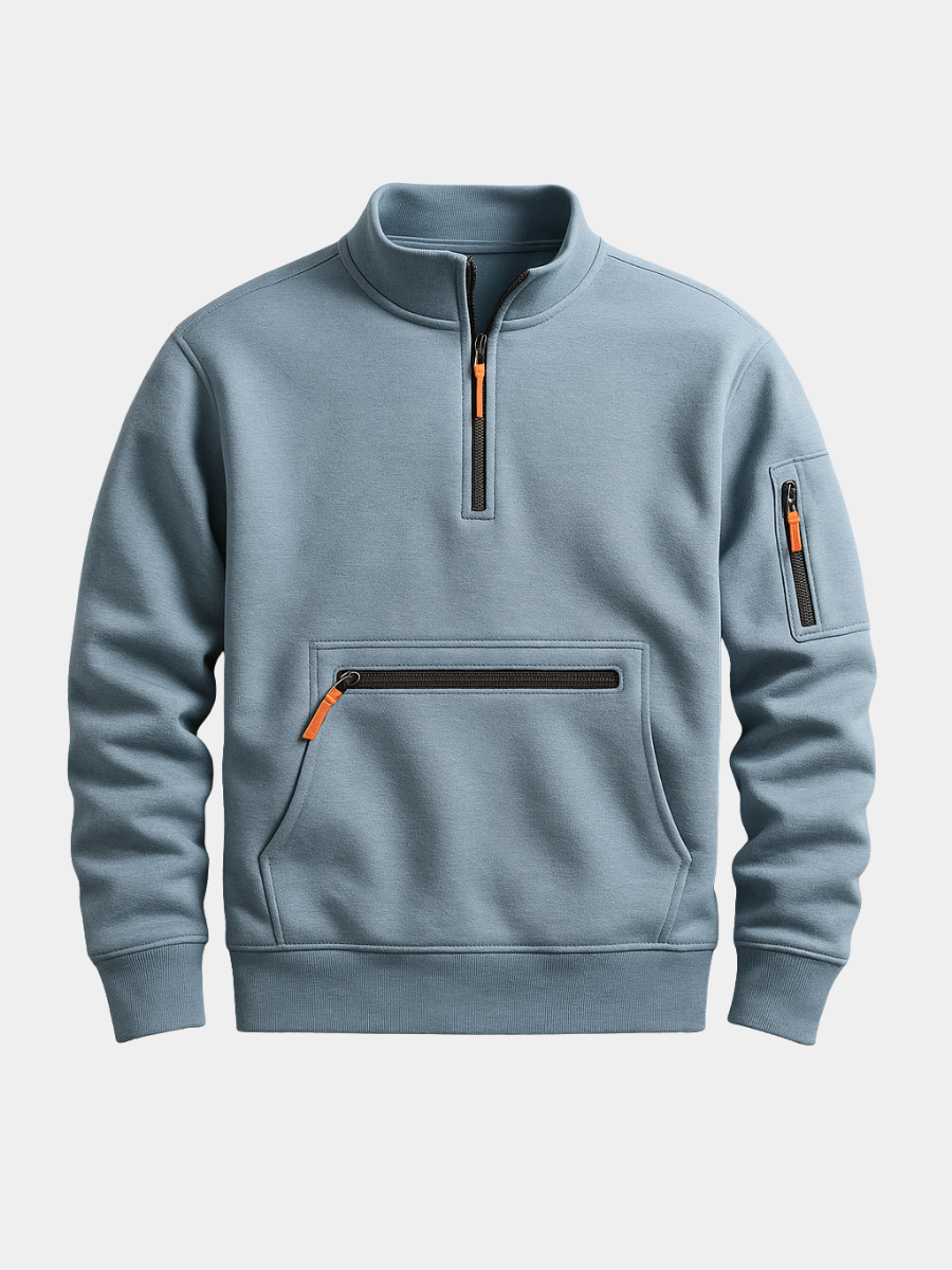 Rafael | Herren Strickpullover mit Ärmeltasche