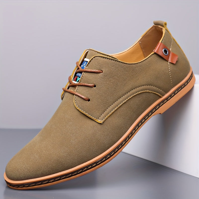 Cyril | Herren Schnürhalbschuhe mit gepolstertem Kragen