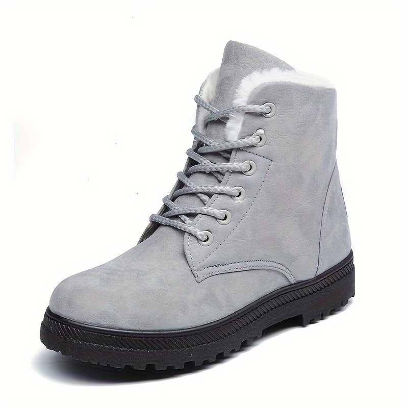 Benedikte | Chelsea Boots Damen mit Kunstfellkragen