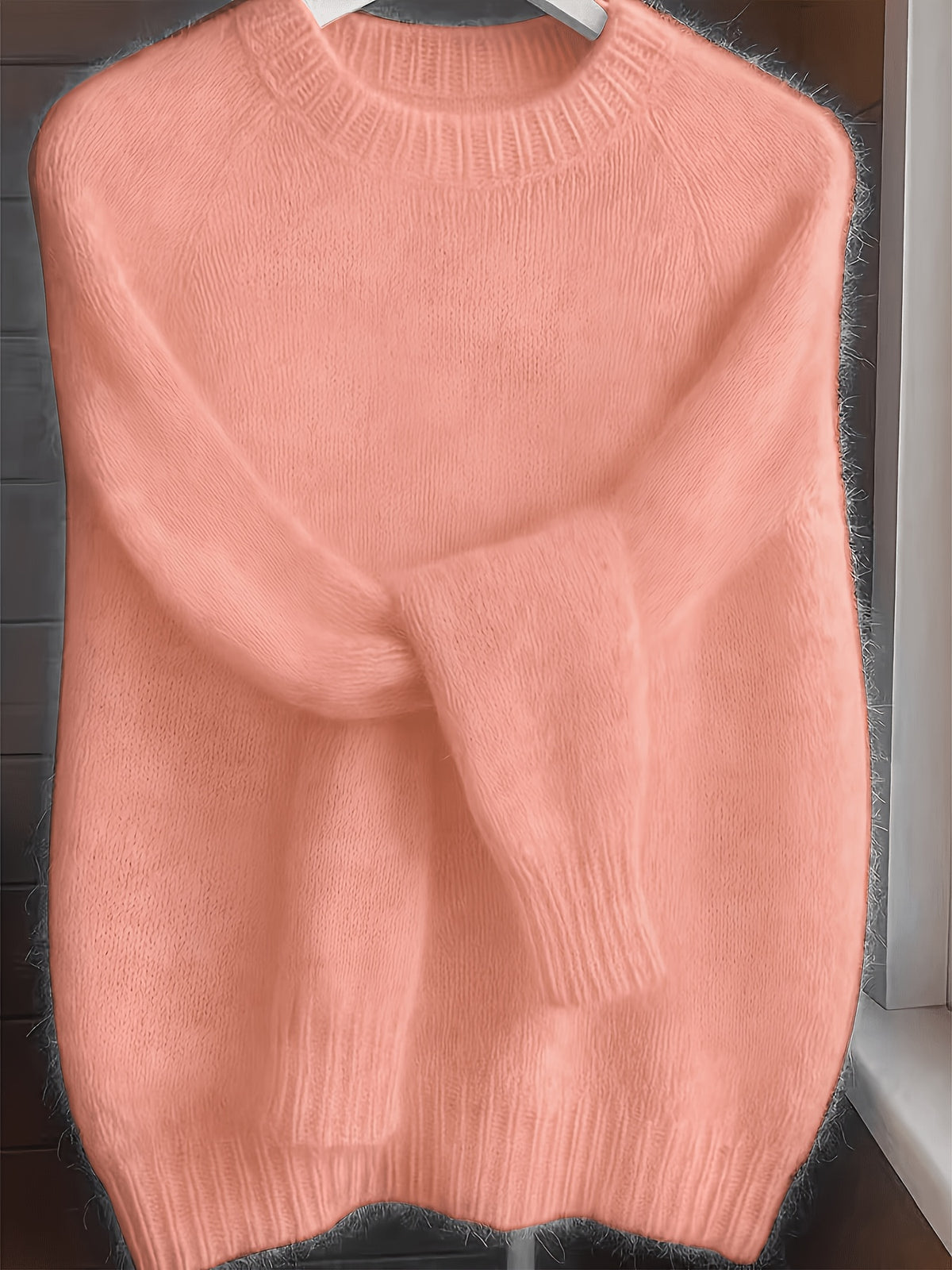 Kastanja | Damen Oversized Strickpullover