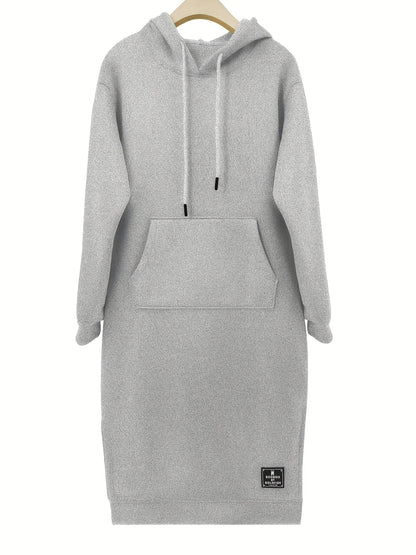 Katinka | Oversize Hoodiekleid mit Kapuze für Damen