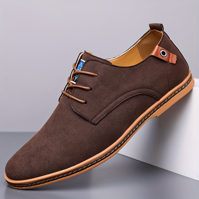 Cyril | Herren Schnürhalbschuhe mit gepolstertem Kragen