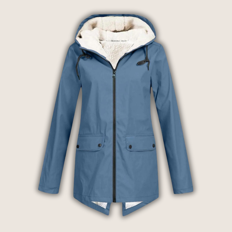 Freja | Wasserdichte Regenjacke mit Kapuze für Damen