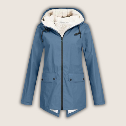 Freja | Wasserdichte Regenjacke mit Kapuze für Damen