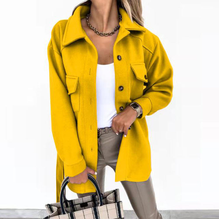 Petra - Eleganter Damen Trenchcoat mit Reverskragen