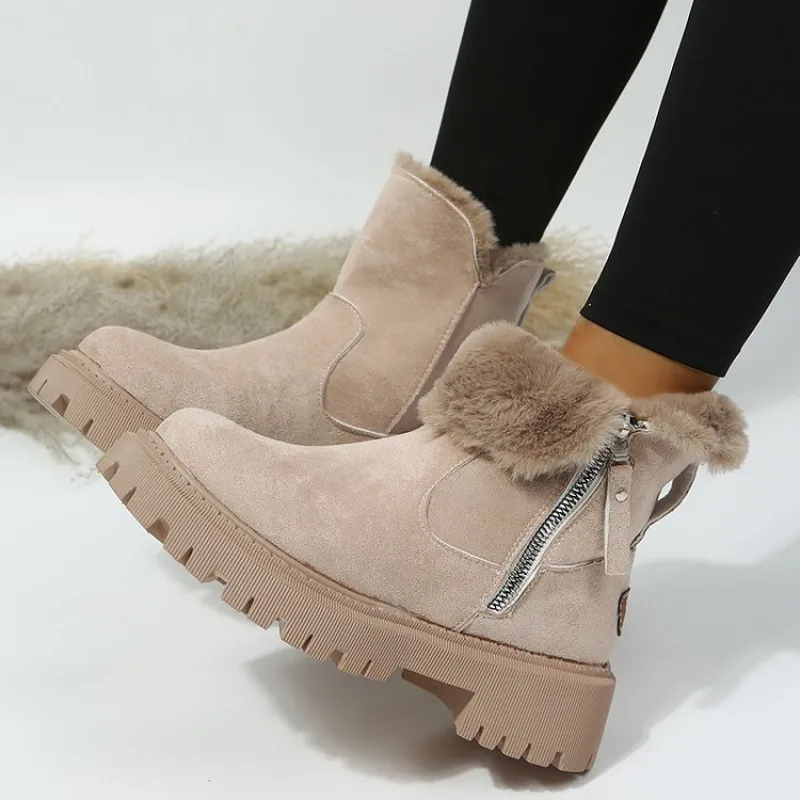 Britt | Warme Winterstiefel für Damen mit Schnürung