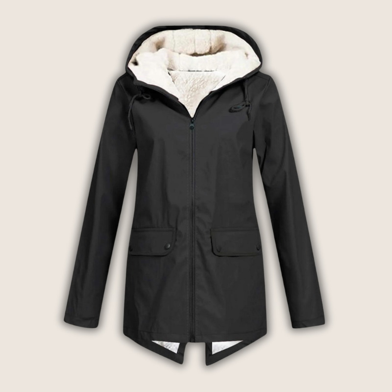 Freja | Wasserdichte Regenjacke mit Kapuze für Damen