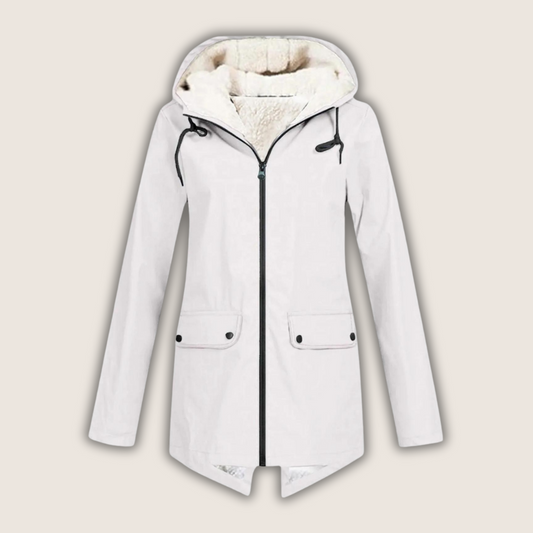 Freja | Wasserdichte Regenjacke mit Kapuze für Damen