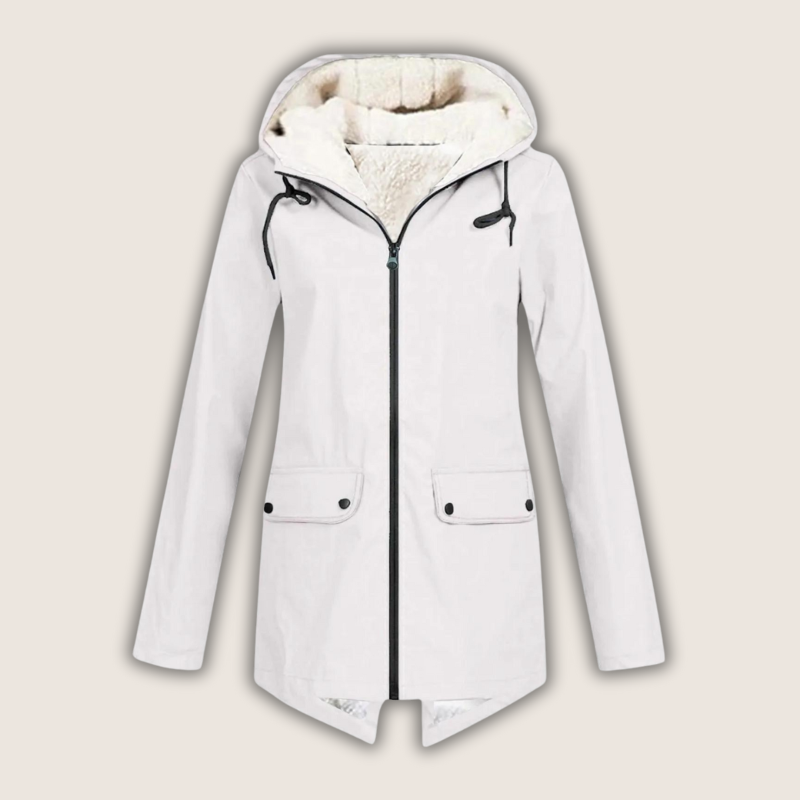 Freja | Wasserdichte Regenjacke mit Kapuze für Damen