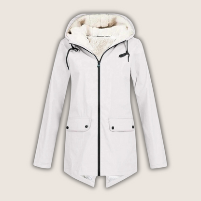 Freja | Wasserdichte Regenjacke mit Kapuze für Damen