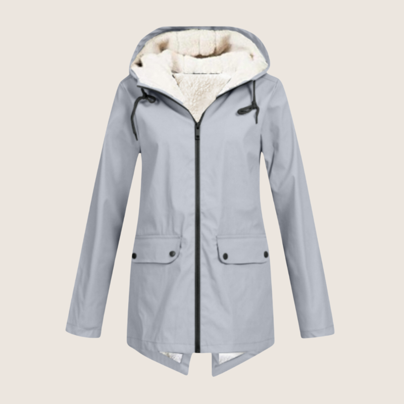 Freja | Wasserdichte Regenjacke mit Kapuze für Damen