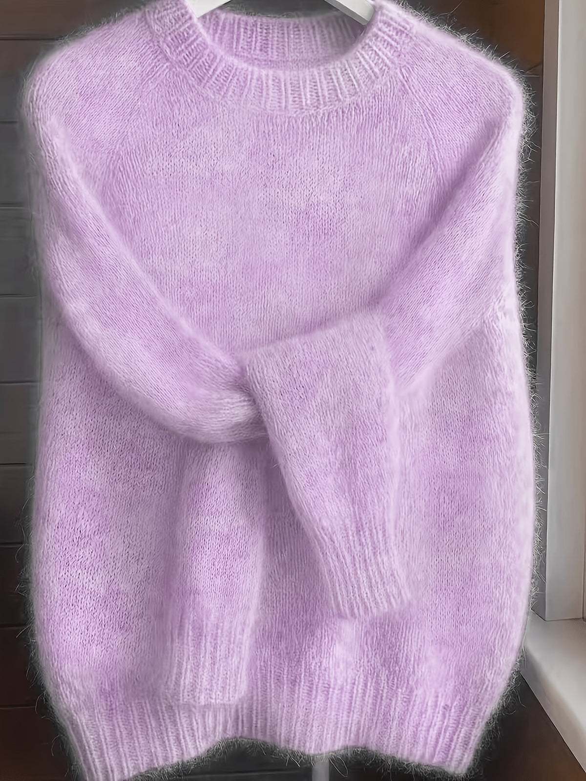 Kastanja | Damen Oversized Strickpullover