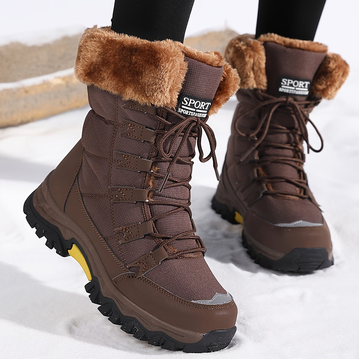 Nienke Warme Winterstiefel für Damen mit robuster Sohle