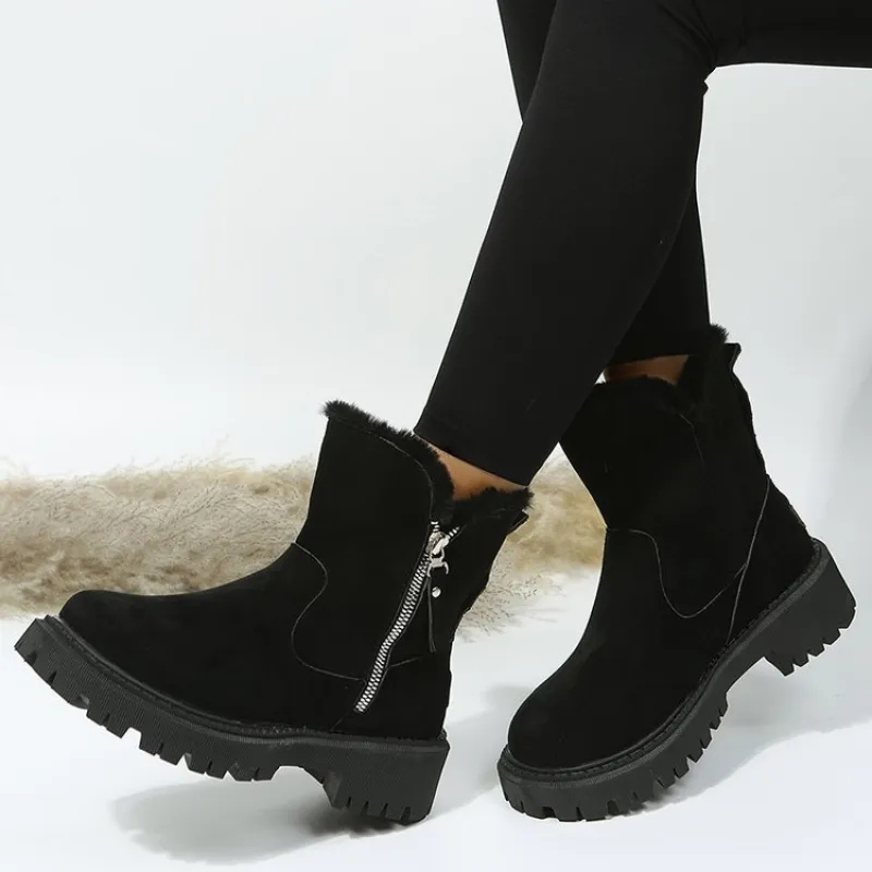 Britt | Warme Winterstiefel für Damen mit Schnürung