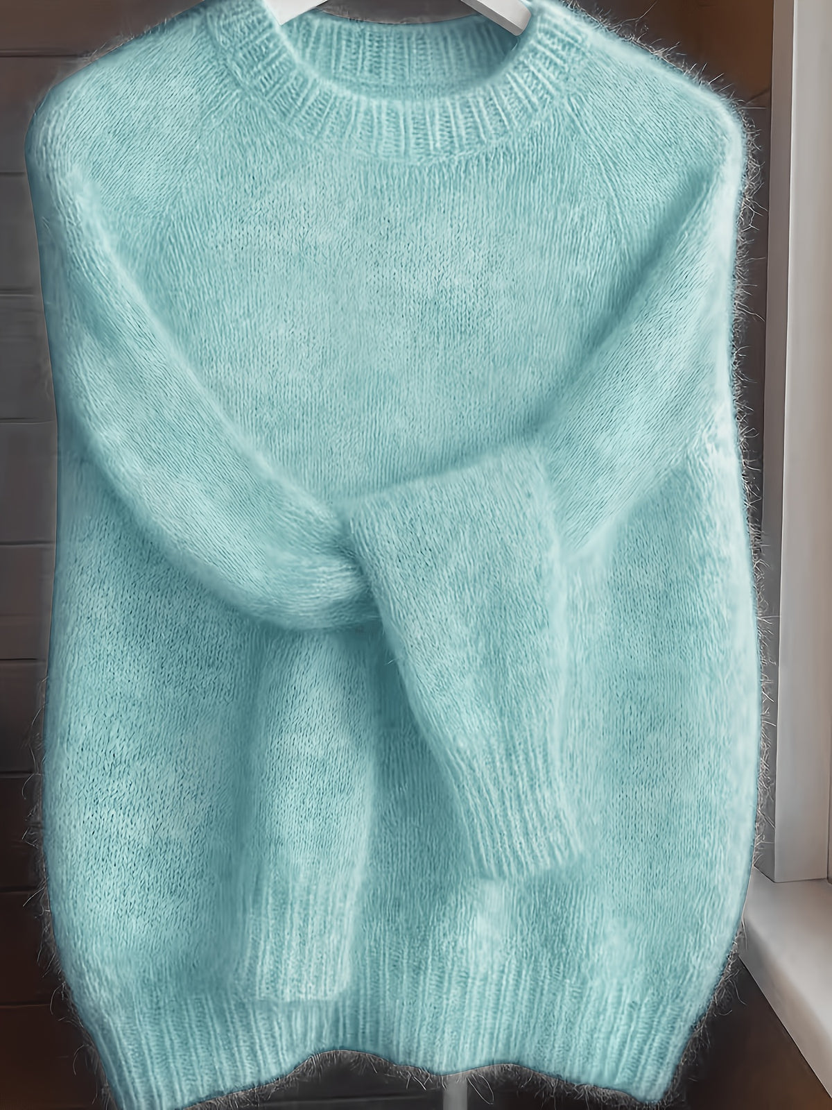 Kastanja | Damen Oversized Strickpullover
