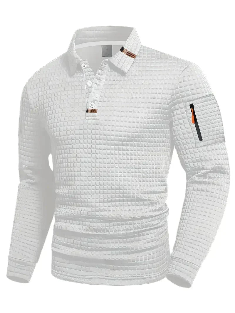 Miles | Gesteppter Herren Pullover mit lockerer Passform