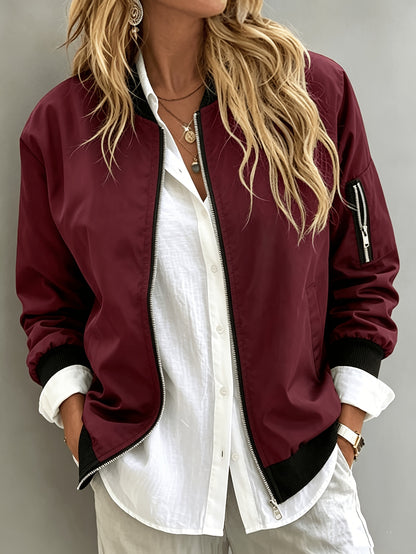 Chloé | Bomber Jacket mit Reißverschluss für Damen
