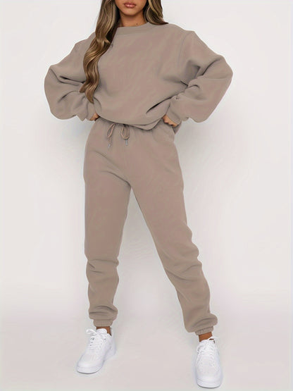 Anaïs Oversized Loungewear Set mit Kordelzug für Damen