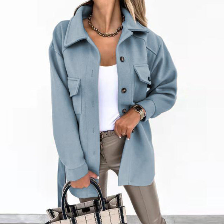 Petra - Eleganter Damen Trenchcoat mit Reverskragen