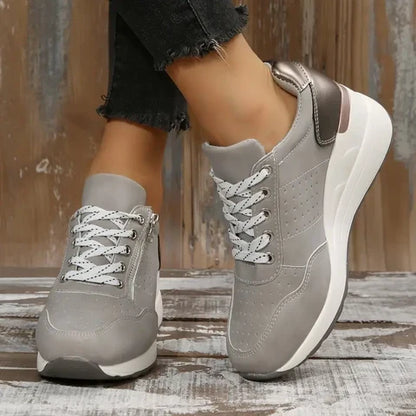 Linnea | Bequeme Sneaker mit Reißverschluss für Damen