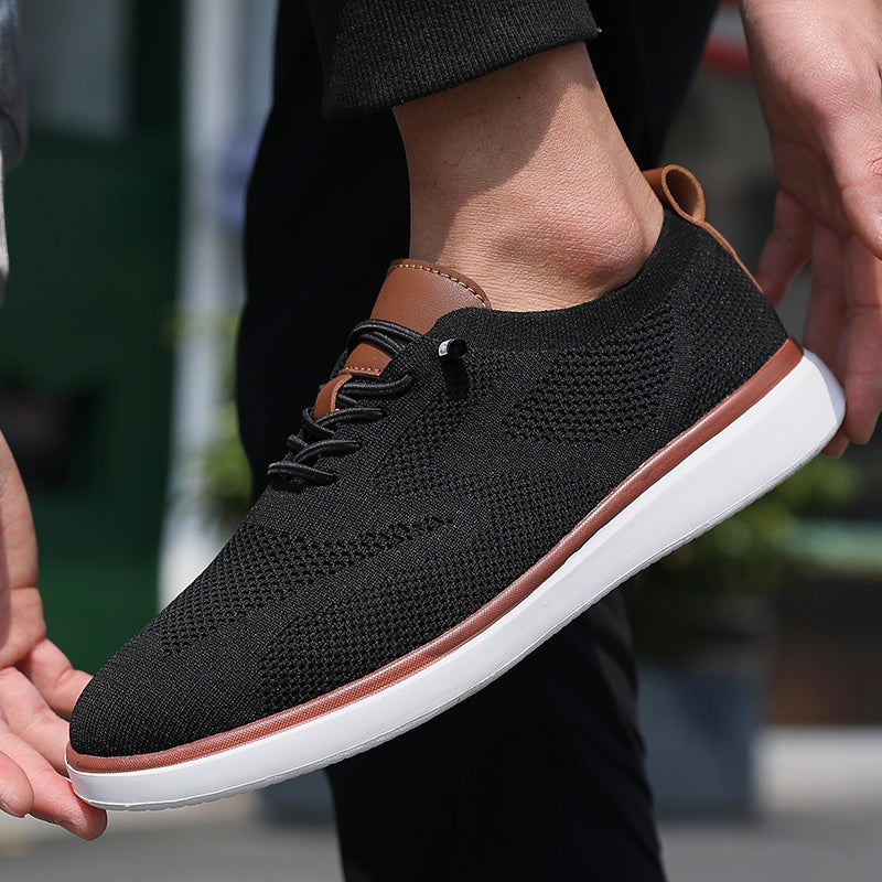 Edmund | Herren Sneaker mit Stehkragen-Design und Blockabsatz