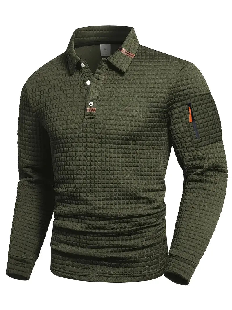 Miles | Gesteppter Herren Pullover mit lockerer Passform