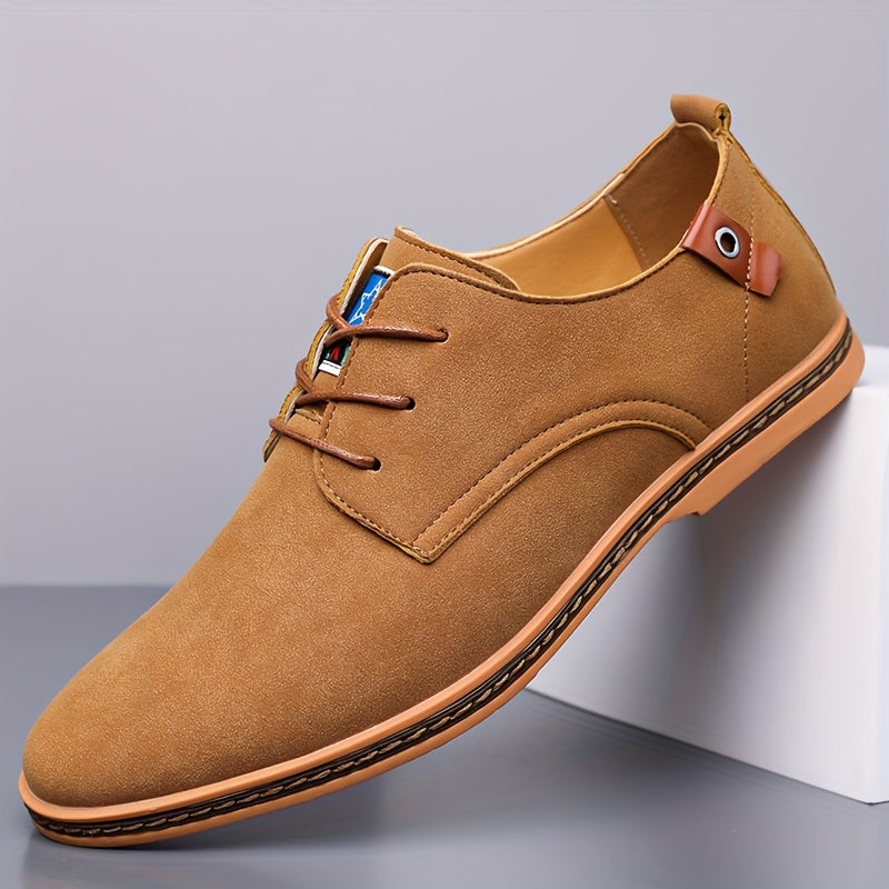 Cyril | Herren Schnürhalbschuhe mit gepolstertem Kragen