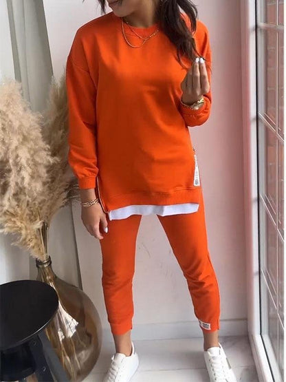 Wren Zweiteiliges Loungewear Set mit Rundhalsausschnitt für Damen