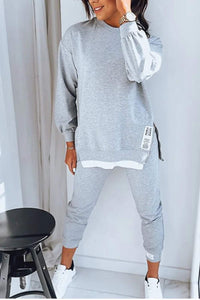 Wren Zweiteiliges Loungewear Set mit Rundhalsausschnitt für Damen