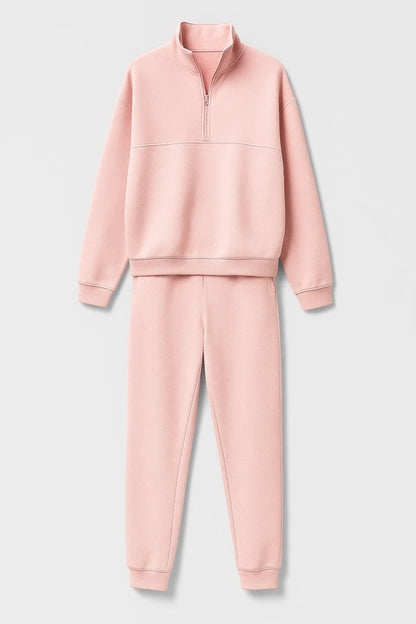 Liesbeth | Damen Zweiteiliges Loungewear Set Reißverschluss