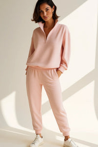 Liesbeth | Damen Zweiteiliges Loungewear Set Reißverschluss