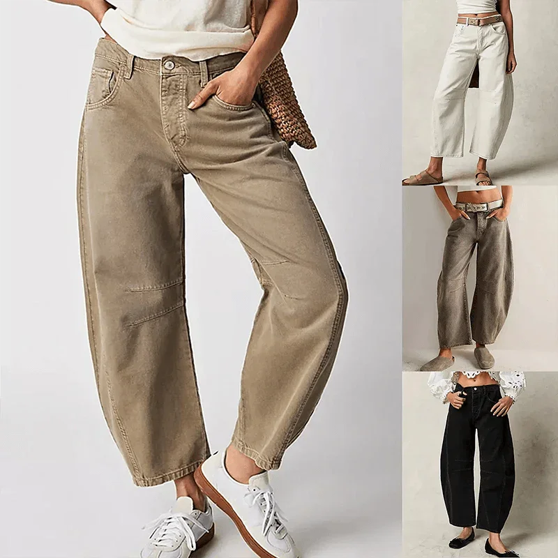 Mirthe | Jeans mit hoher Taille und weitem Bein für Damen