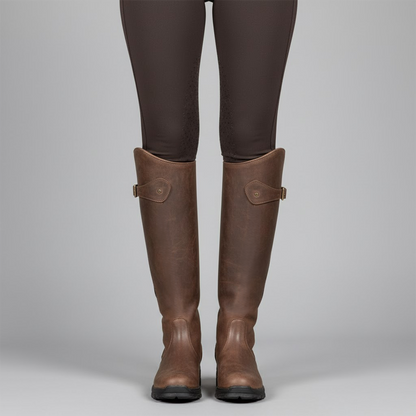 Sigrid Wasserdichte Reitstiefel für Damen mit robuster Sohle
