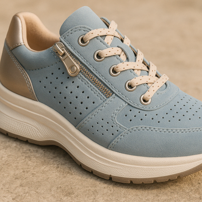 Linnea | Bequeme Sneaker mit Reißverschluss für Damen