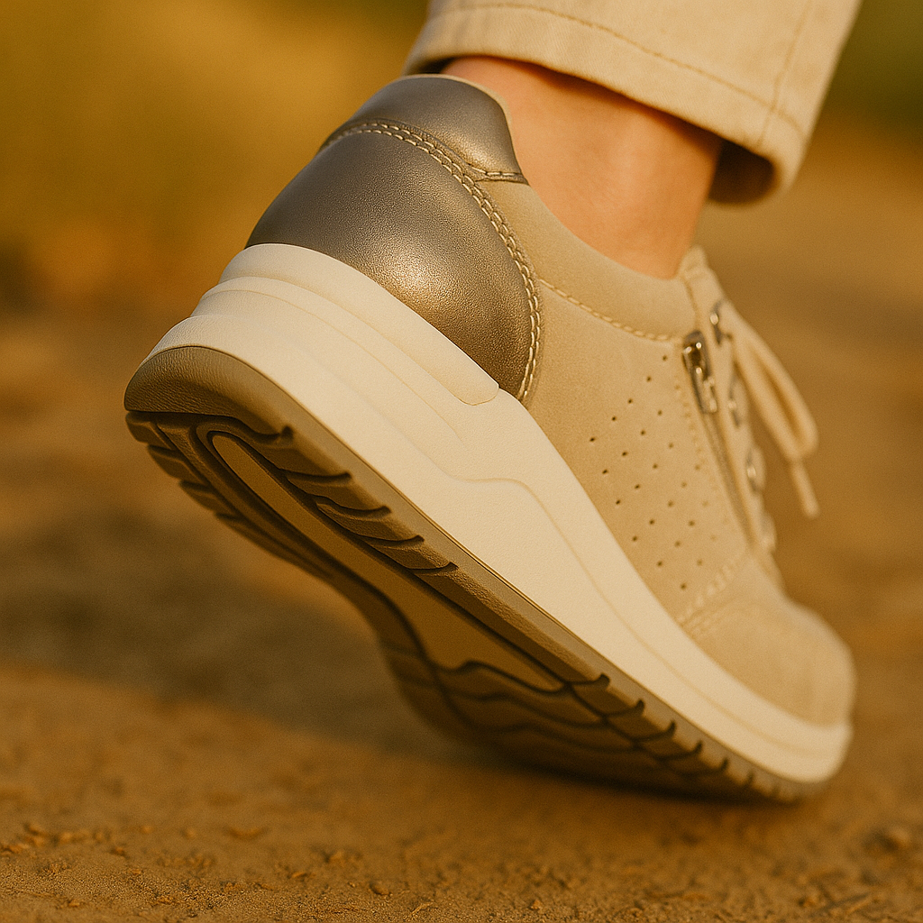 Linnea | Bequeme Sneaker mit Reißverschluss für Damen