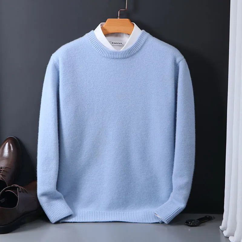 Soren | Herren gerippter Langarm Pullover Freizeit