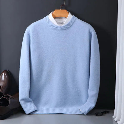 Soren | Herren gerippter Langarm Pullover Freizeit