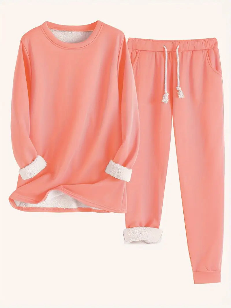 Ylva | Zweiteiliges Loungewear Set mit Taschen für Damen