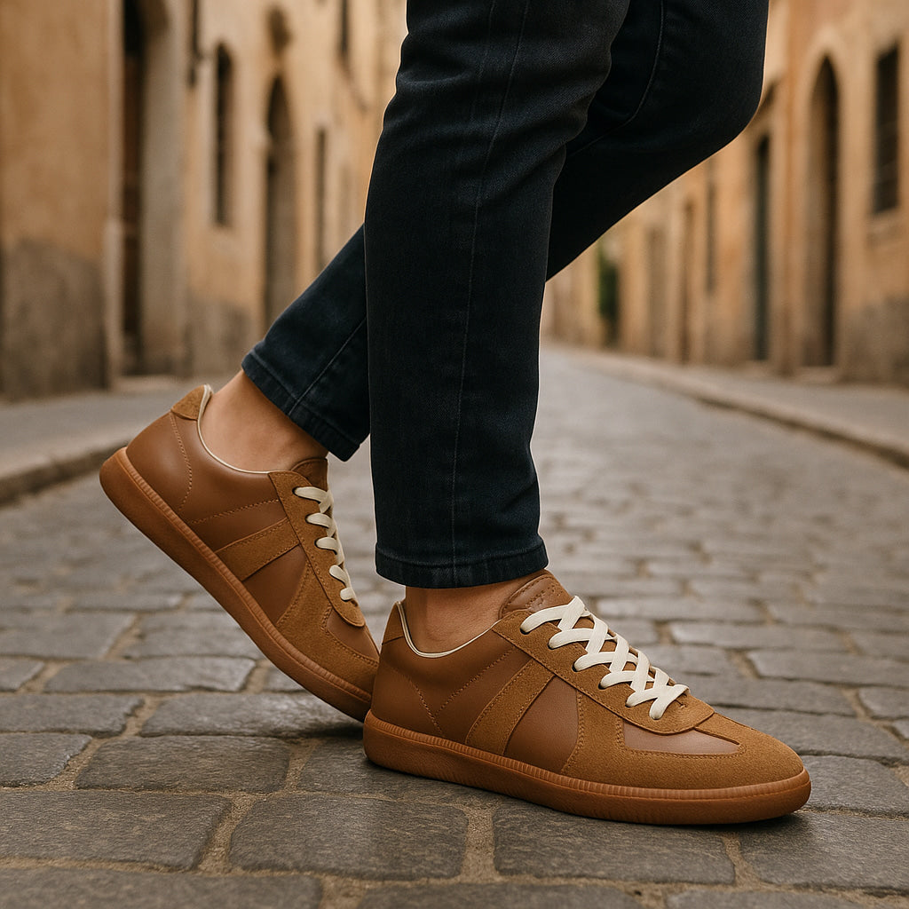 Jasper | Herren Sneaker mit Schnürung und rutschfester Sohle