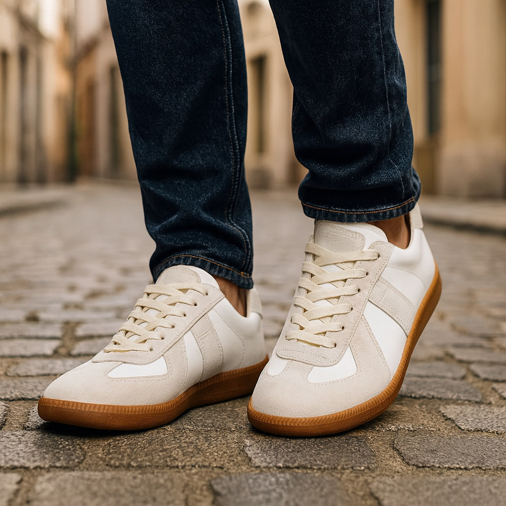 Jasper | Herren Sneaker mit Schnürung und rutschfester Sohle