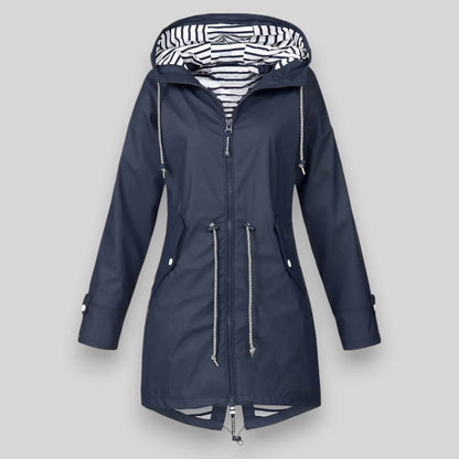 Madelief | Wasserdichte Regenjacke mit Kapuze für Damen
