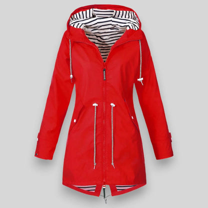 Madelief | Wasserdichte Regenjacke mit Kapuze für Damen