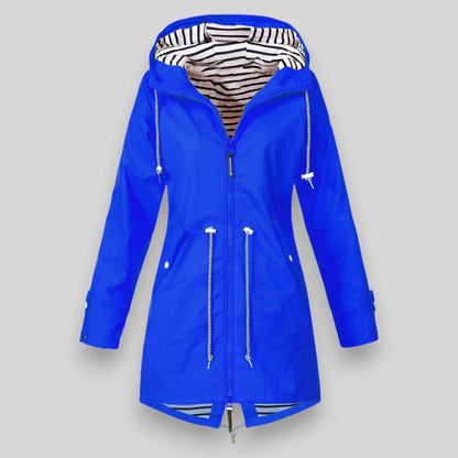 Madelief | Wasserdichte Regenjacke mit Kapuze für Damen
