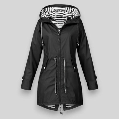 Madelief | Wasserdichte Regenjacke mit Kapuze für Damen