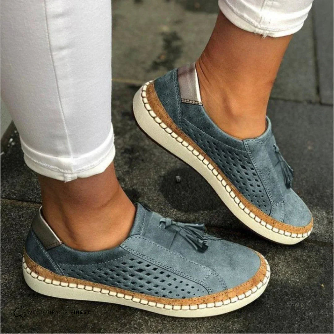 Maeve | Strukturierte Sneakers mit gepolsterter Sohle Damen